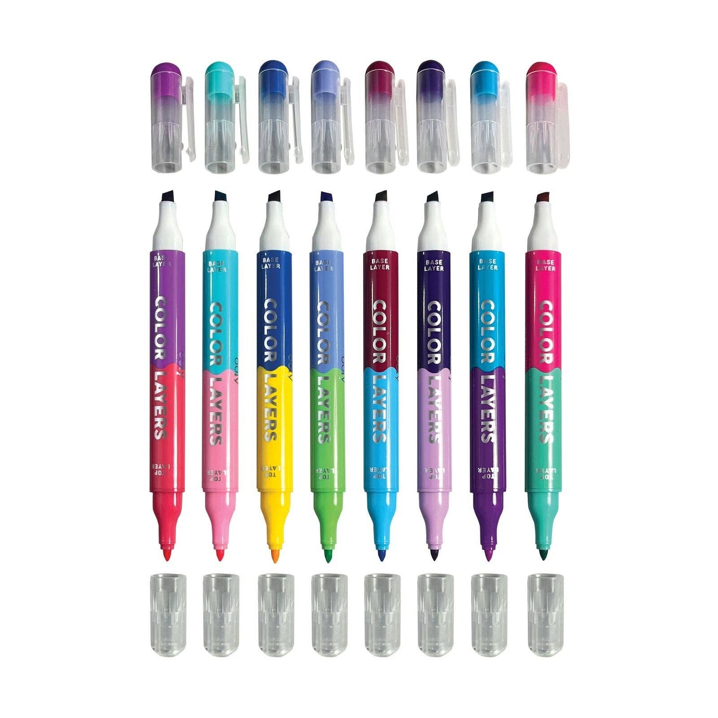 Color Layers Double Ended Markers