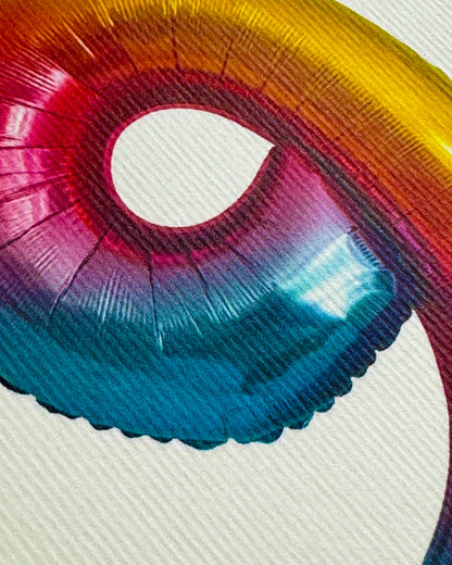 Birthday Balloon No. 9 Card