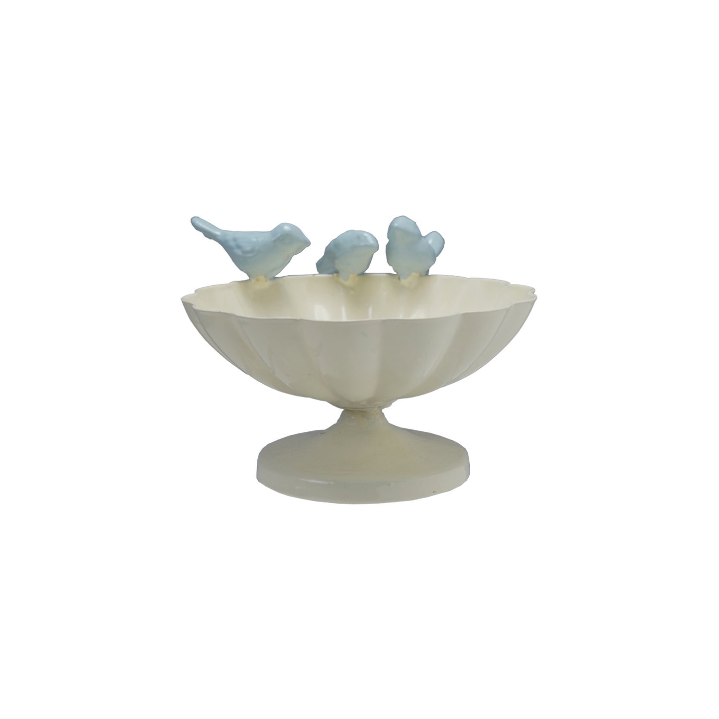 3D Birds on a Rim Decorative Bowl