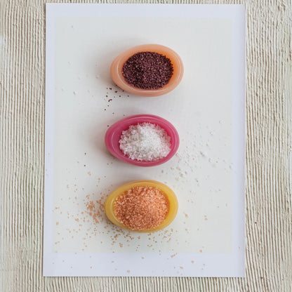 Marbled Resin Salt Cellar