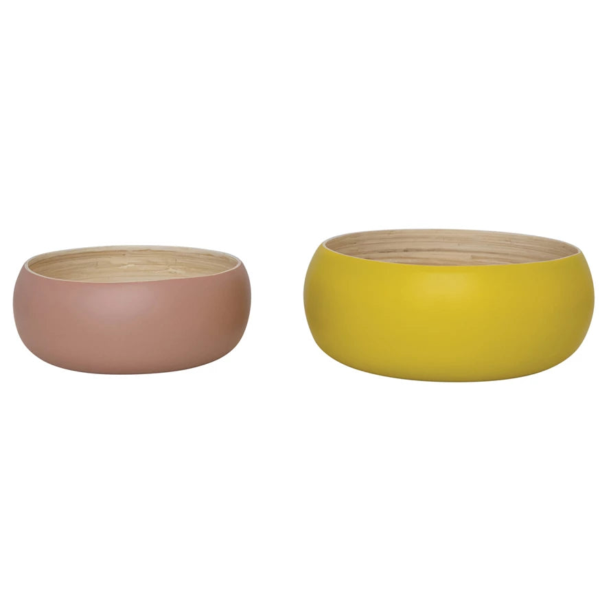 Matte Coop Bamboo Bowls
