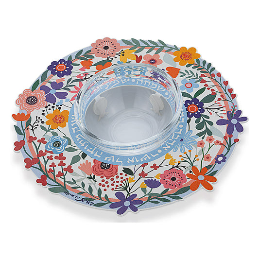 Floral Honey Dish
