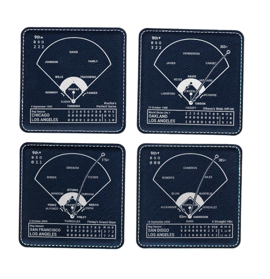 Greatest Dodgers Plays Coasters