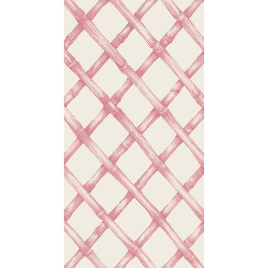 Pink Lattice Guest Napkins