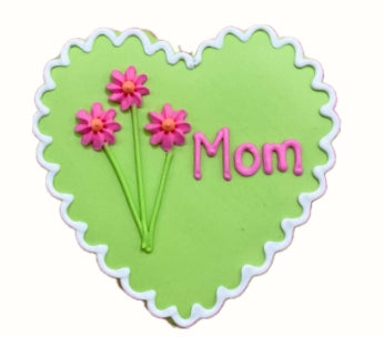 Heart-Shaped Mom Cookie