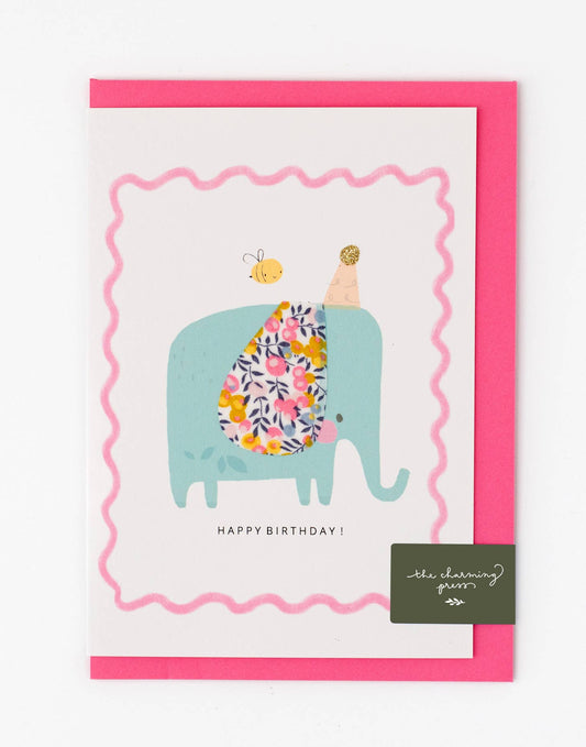 Elephant Birthday Card