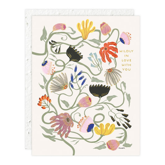 Plantable Card - Wildly in Love
