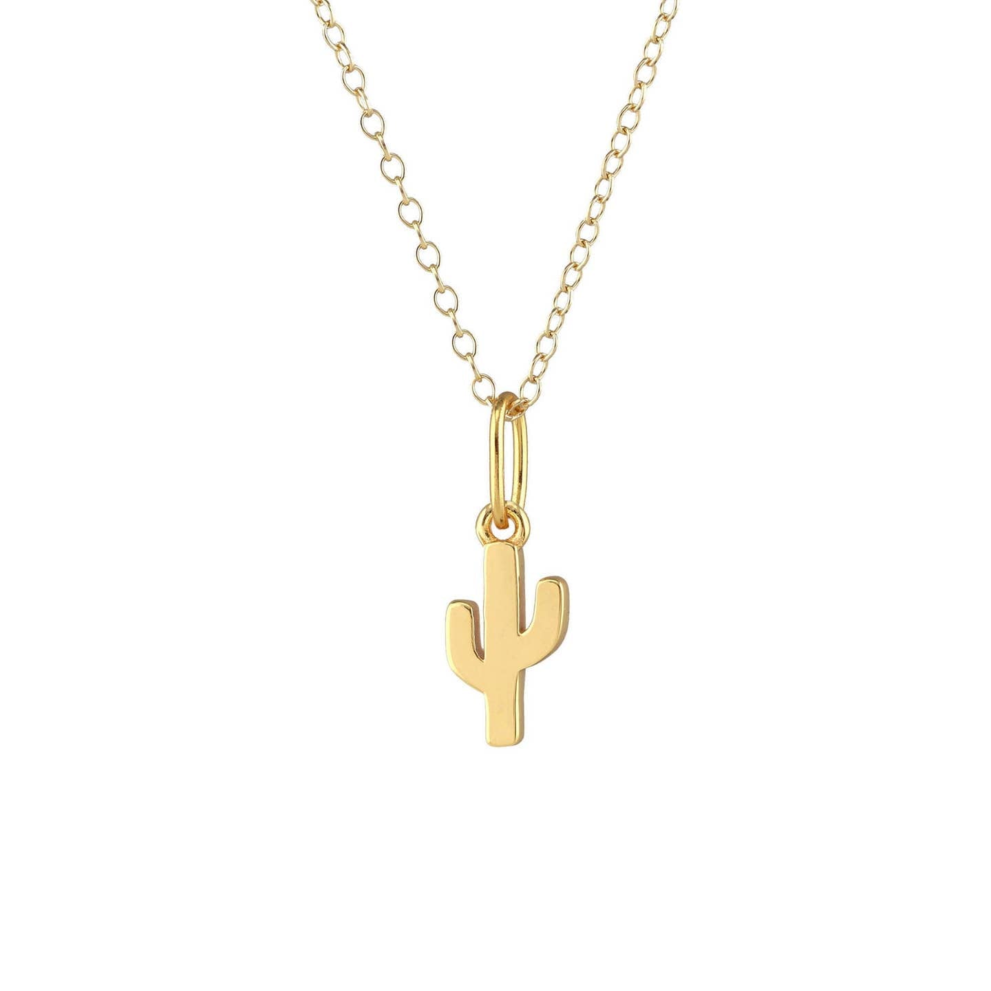 Cactus Charm Necklace