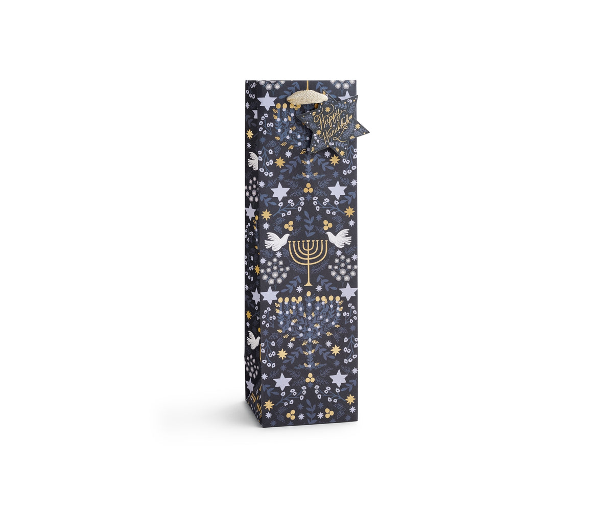 Laurel Menorah Gift Bag