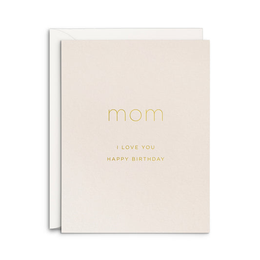 Mom Birthday Card