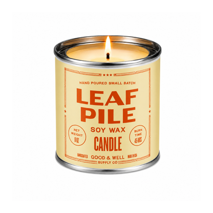 Leaf Pile Candle