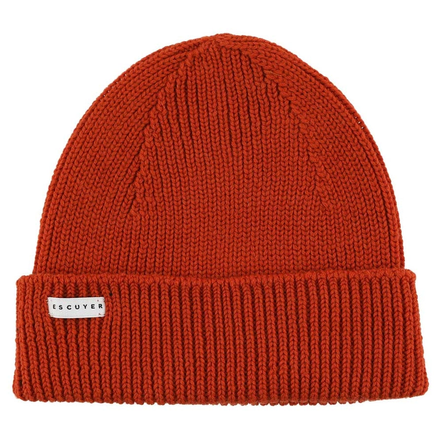 Ribbed Merino Beanie