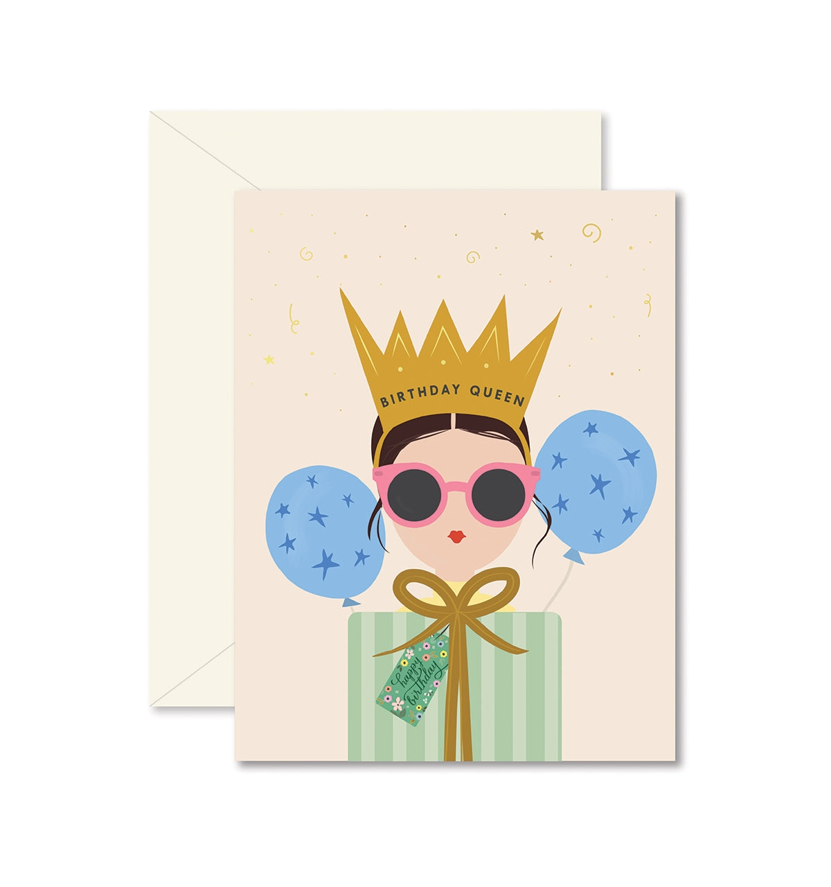 Birthday Queen Card