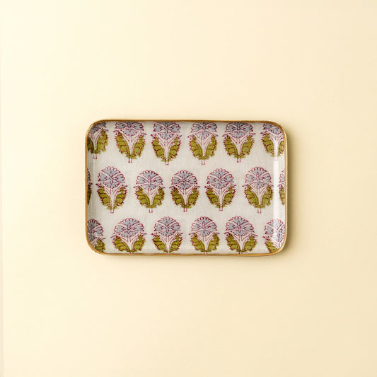 Nandini Decorative Enameled Tray
