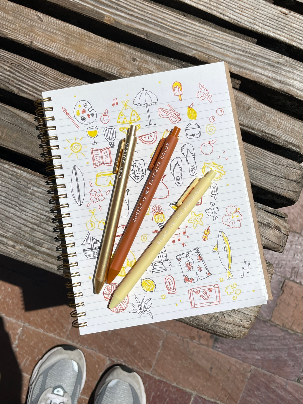 Sunshine Jotter Gel Pen Set