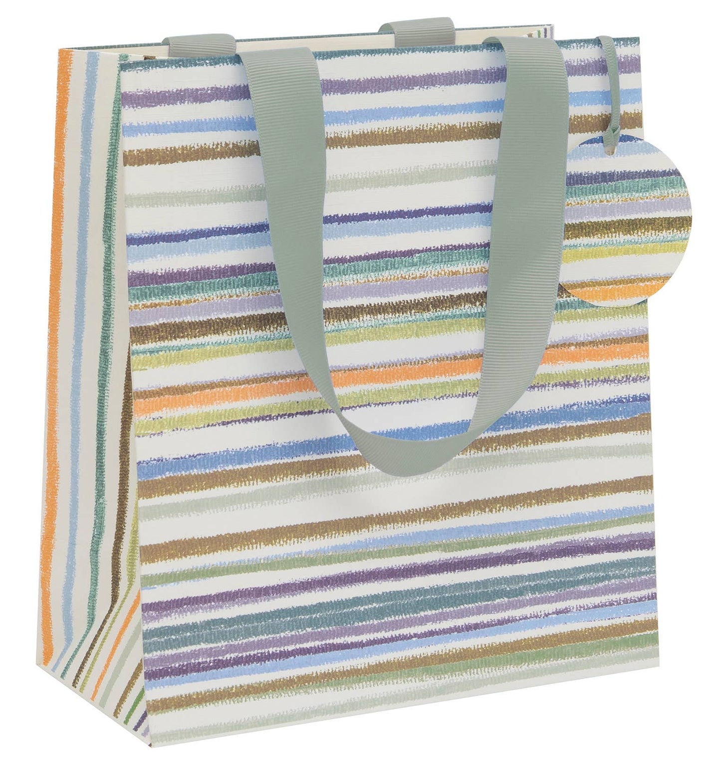 Horizontal Stripes Gift Bag