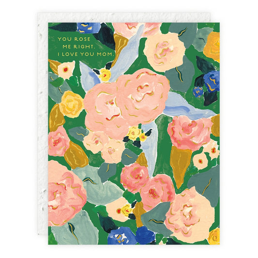 Plantable Card - Rose Mother's Day