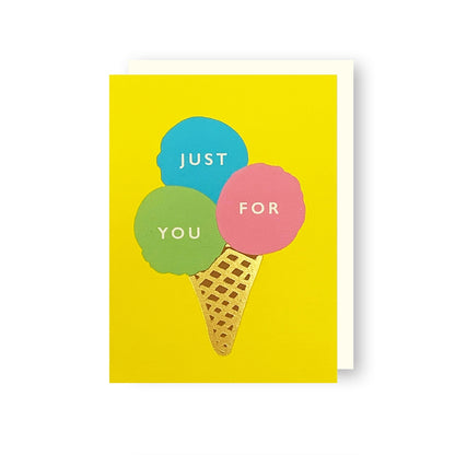 Little Ice Cream Enclosure Card