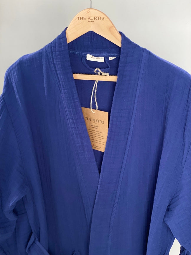 100% Cotton Muslin Robe