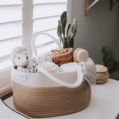 Standard Rope Diaper Caddy Organizer