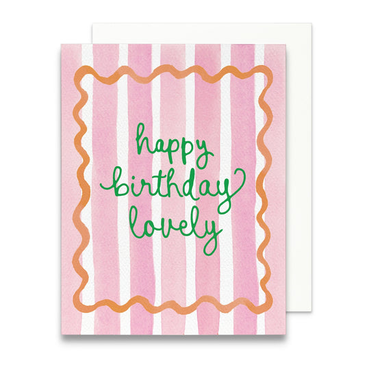 Happy Birthday Lovely Card