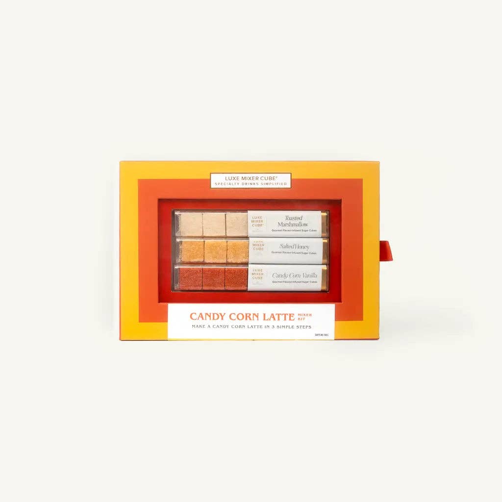 Candy Corn Halloween Latte Kit
