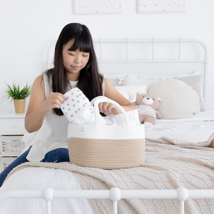 Standard Rope Diaper Caddy Organizer