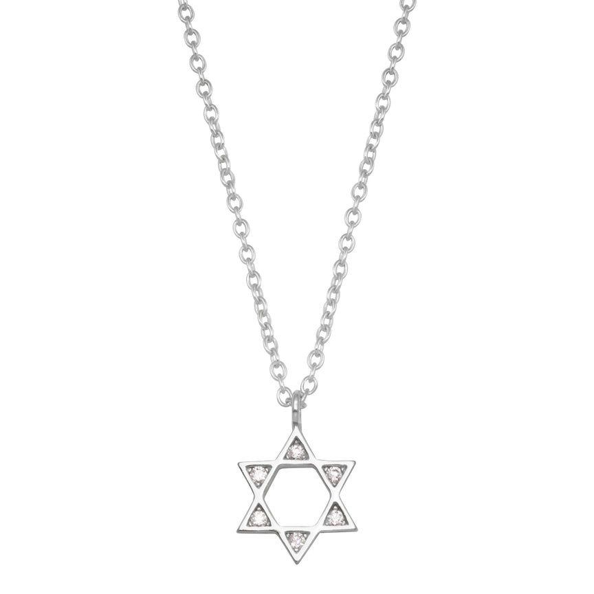 Dainty Star of David Necklace