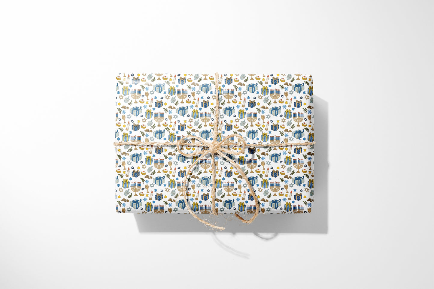 Holiday Hanukkah Gift Wrap