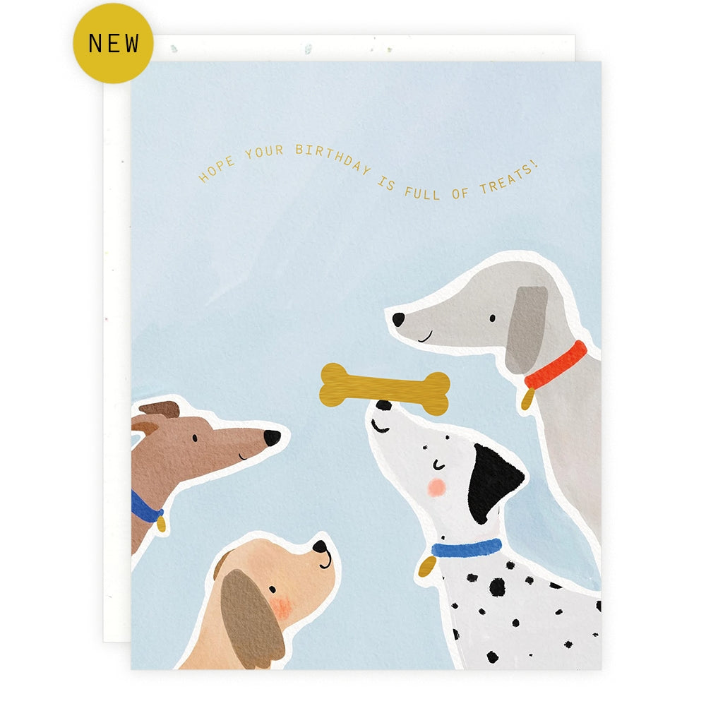 Treats Birthday Card