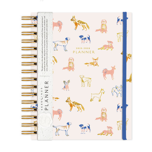 2025-2026 Dogs 17-Month Planner