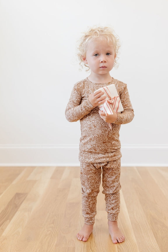 Gingerbread Pajama Set