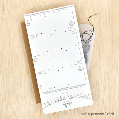 DIY Pull-A-Pennant™ Greeting Card
