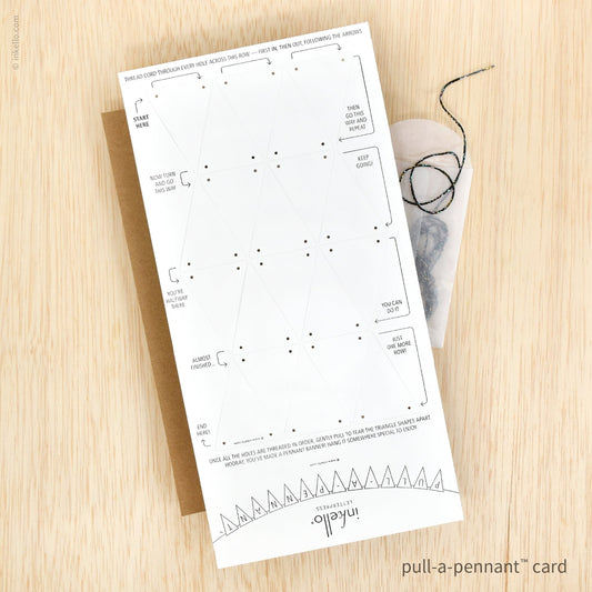 DIY Pull-A-Pennant™ Greeting Card