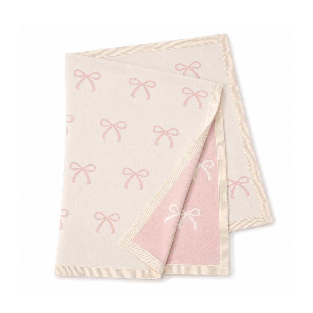 Sweet Bow Baby Blanket
