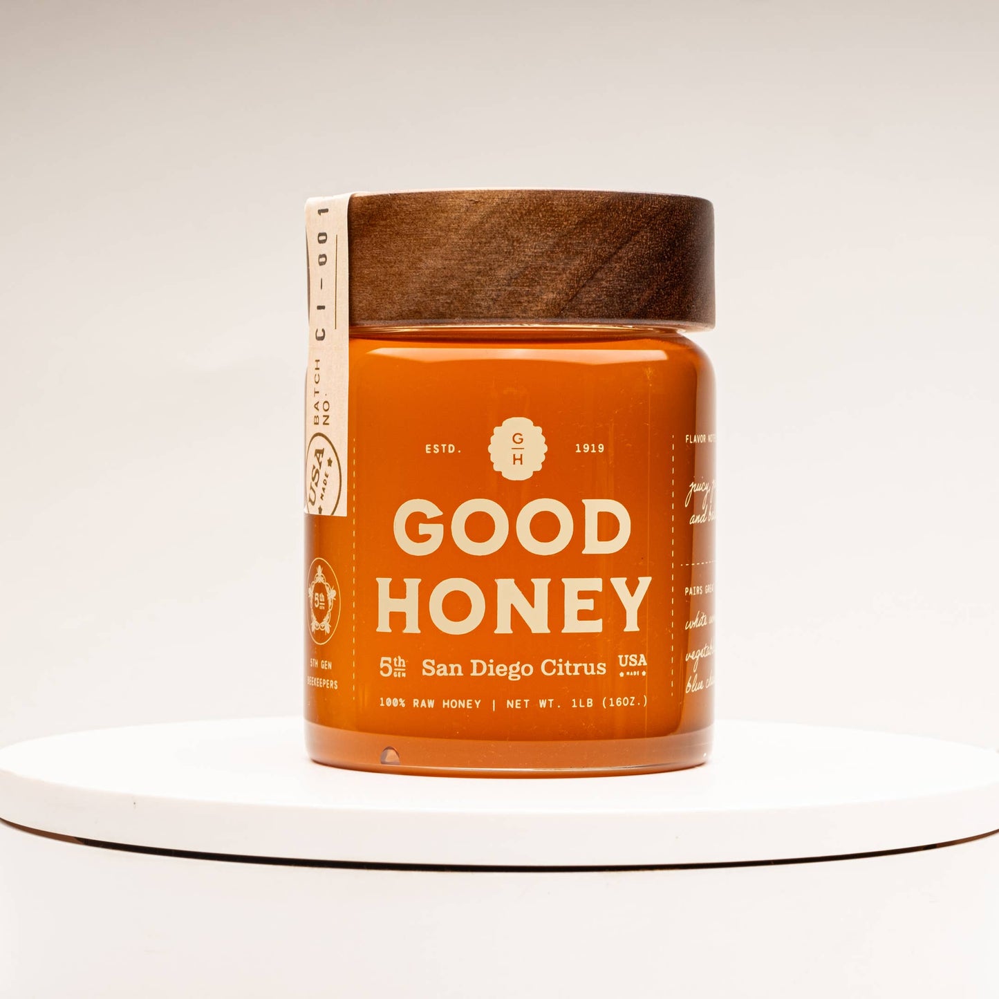 San Diego Citrus Honey
