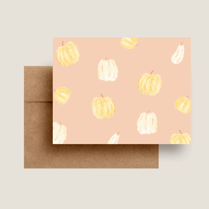 Halloween Pumpkin Card