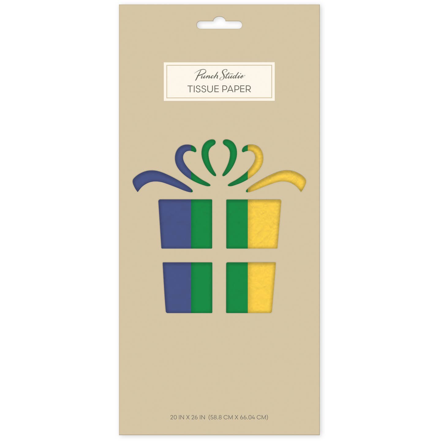 Tri-Color Tissue Paper