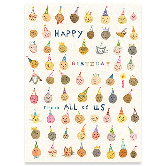 All of Us Birthday Card