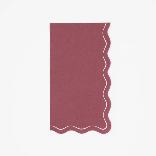 Scallop Guest Towels