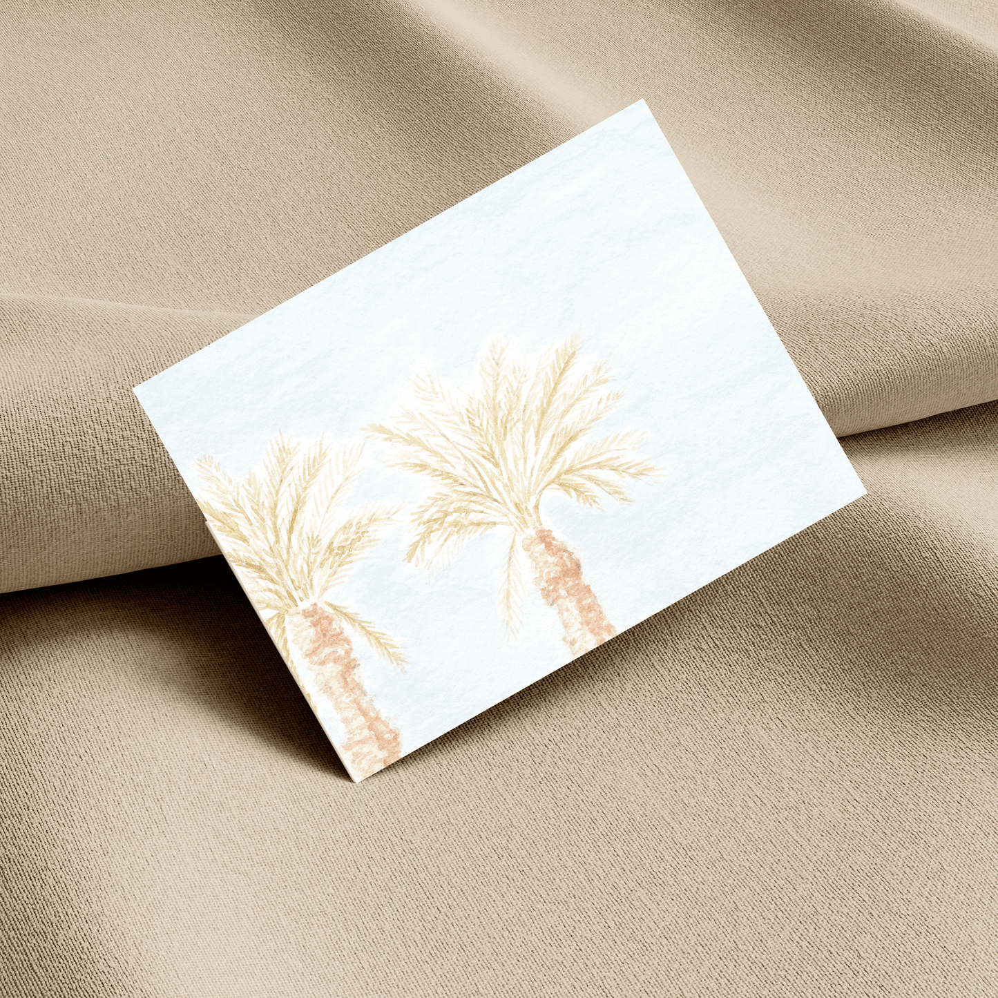 Palm Tree Landscape Card