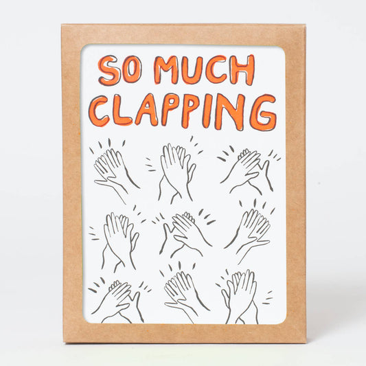 Clapping Congrats Card Set
