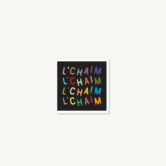 Mini L'chaim Card