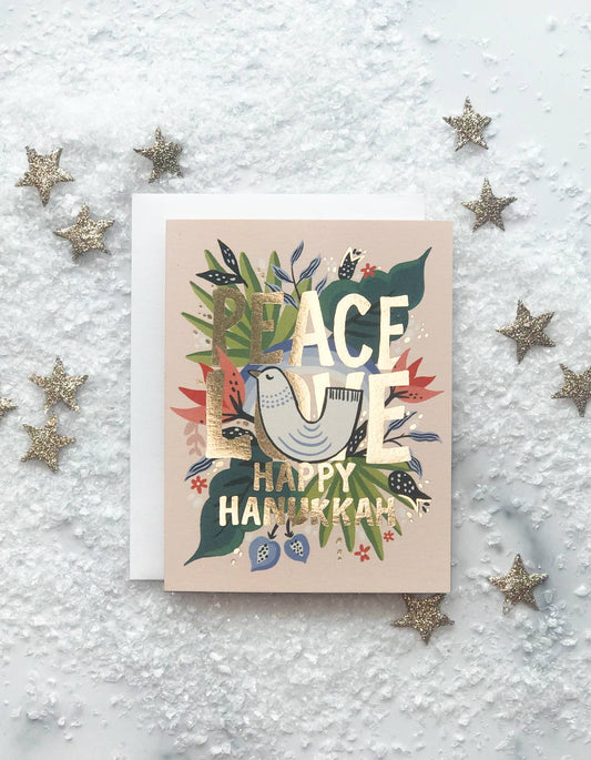 Peace Hanukkah Card