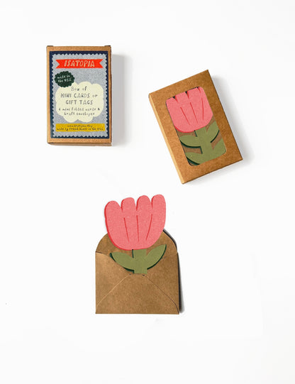 Blooming Flower Mini Card Set