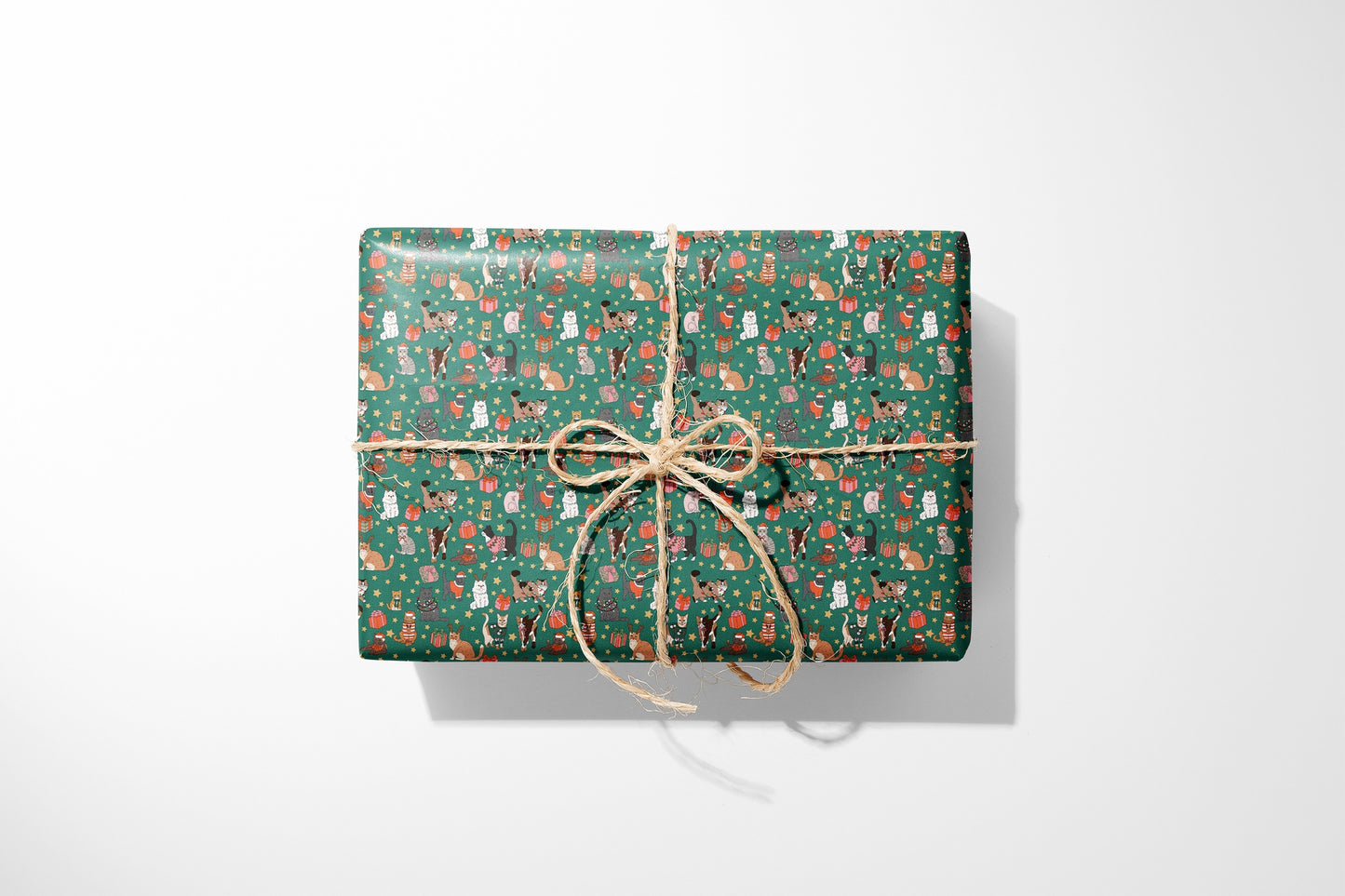 Holiday Cats Gift Wrap