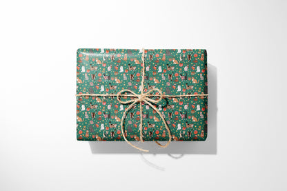 Holiday Cats Gift Wrap