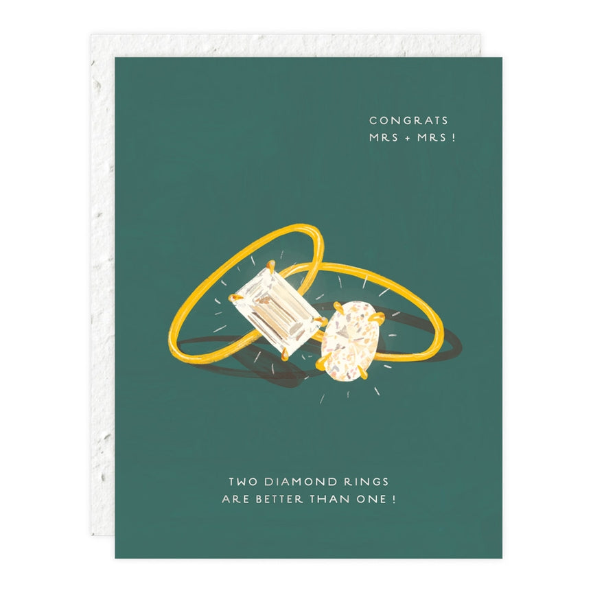 Plantable Card - Wedding Rings