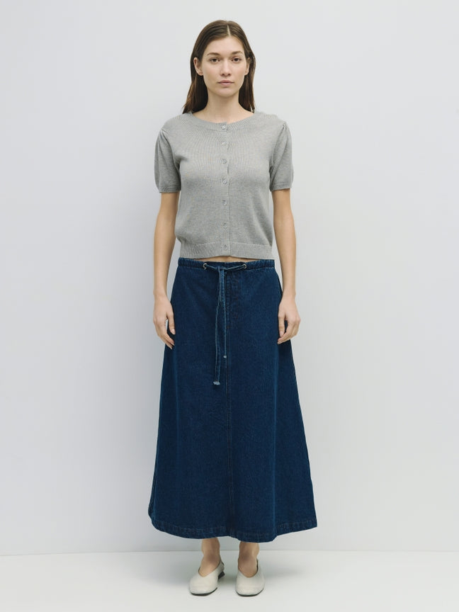 Karly Denim Midi Skirt