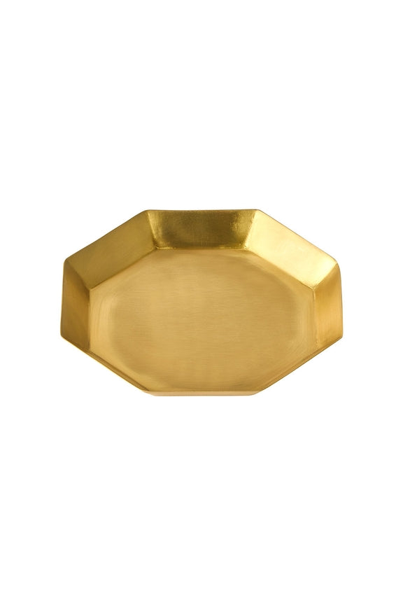 Octagonal Brass Plate